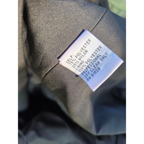 Rickie Freeman for Teri Jon Formal Dress Size 8 Black & Gold - Picture 8 of 11